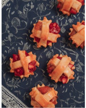 Mini pie de Fresa
