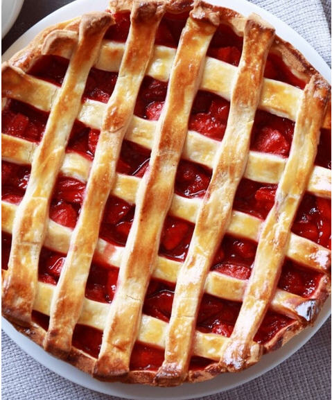 Mini pie de Fresa