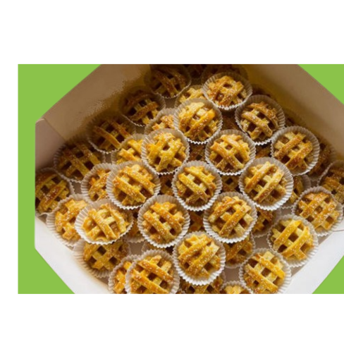 Mini pie de manzana